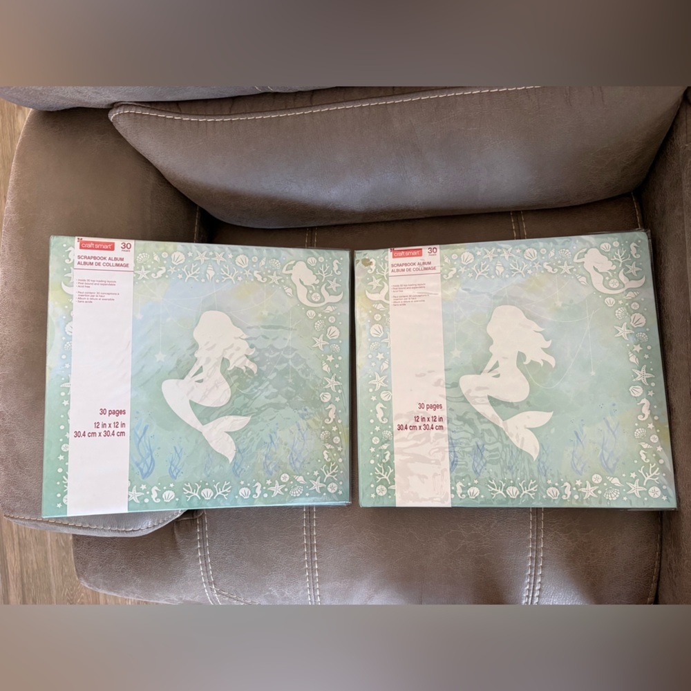 Mermaid Scrapbook Album Set
